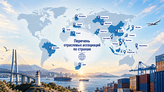 Перечень отраслевых ассоциаций