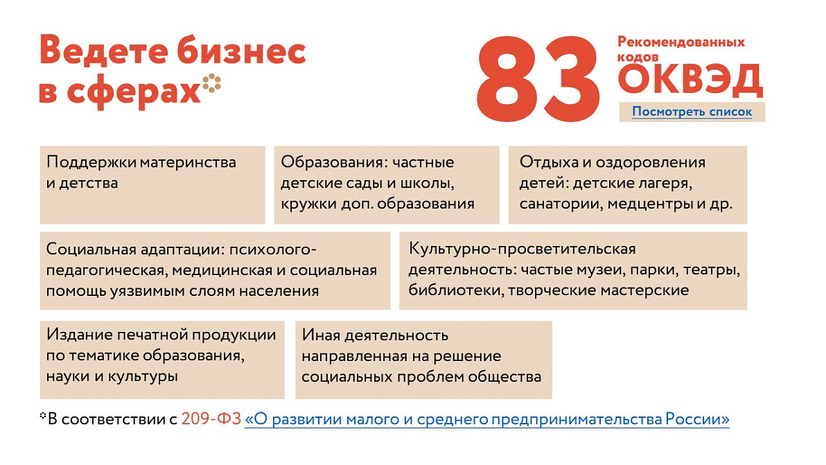 Бизнесу Приморья станет легче получить статус социального предприятия и налоговые льготы