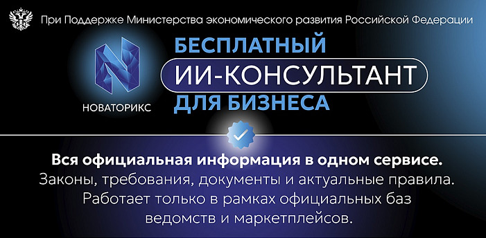 Цифровой консультант «НОВАТОРИКС»: диалог бизнеса и власти на новом уровне