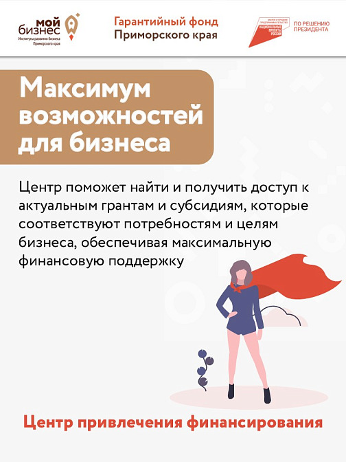 Центр привлечения финансирования создали для поддержки бизнеса в Приморье